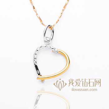 甜心-18K彩金吊坠