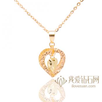心房-18K彩金吊坠