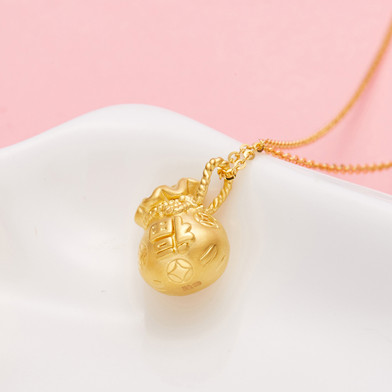 3D硬金-福袋/金硬金吊坠