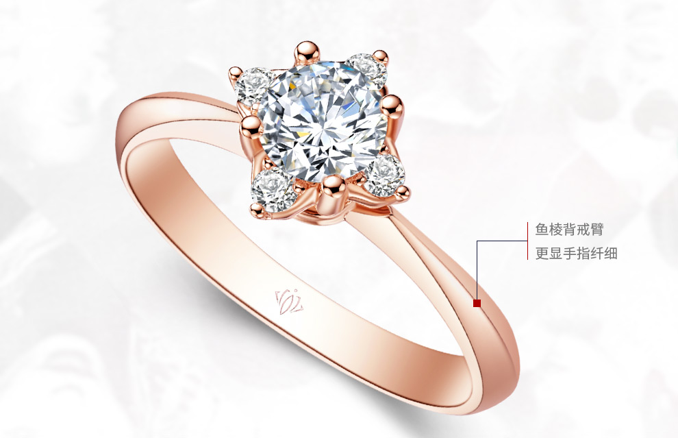宠爱/18K白金/PT950铂金戒托
