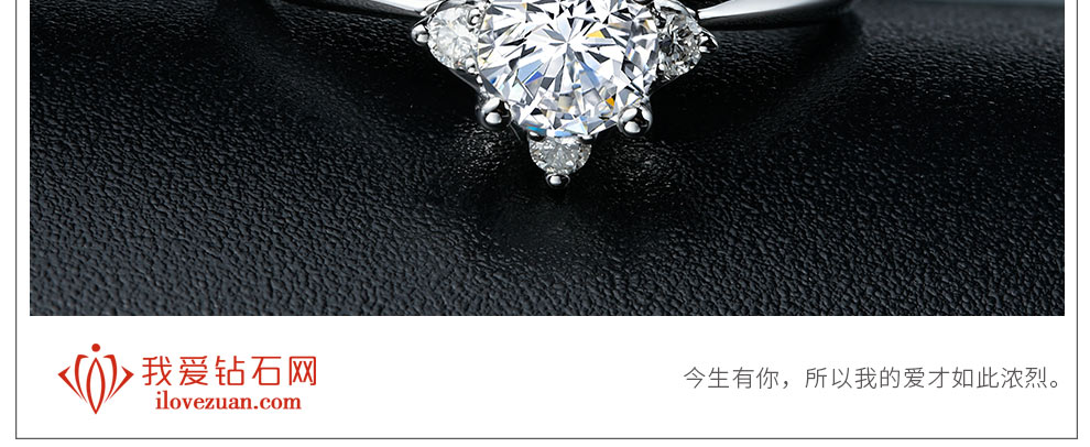 宠爱/18K白金/PT950铂金戒托
