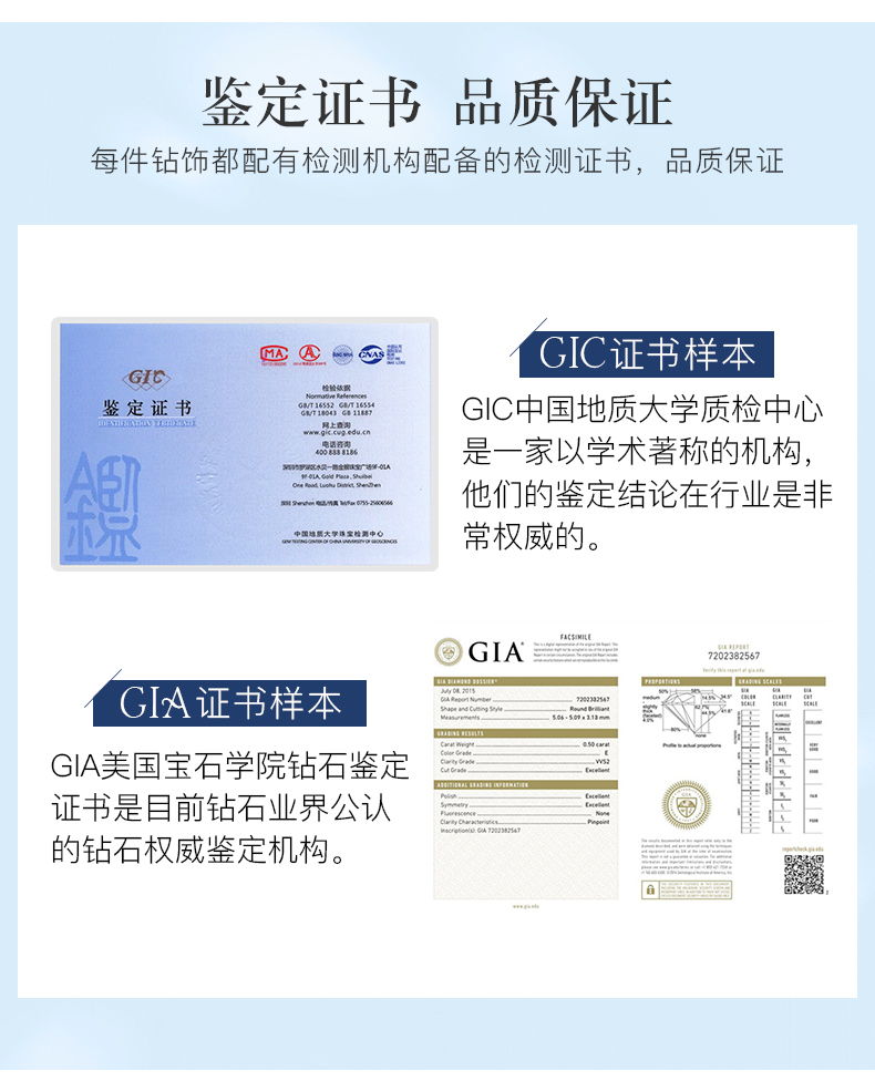 简爱/18K金钻石耳钉/K白/共约4分一对
