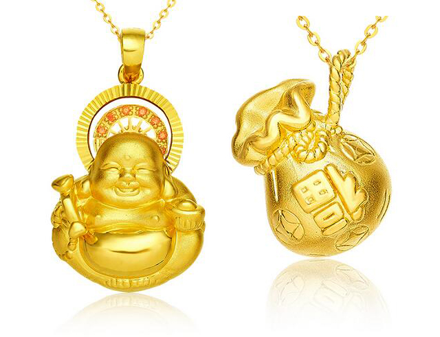 黄金吊坠的寓意