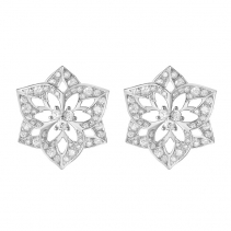 宝诗龙珠宝/宝诗龙Boucheron Pensée de Diamants 钻石耳钉