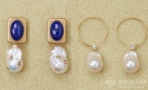 Céline思琳Baroque系列巴洛克珍珠耳坠