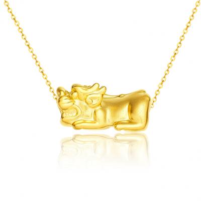 3D硬金-貔貅/足金硬金吊坠