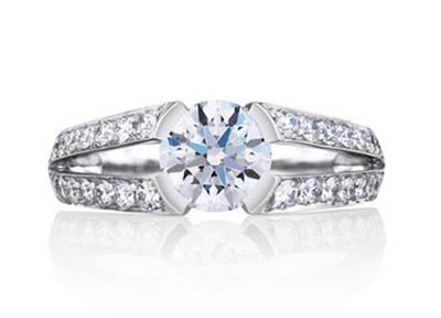 De Beers Annabel钻石戒指