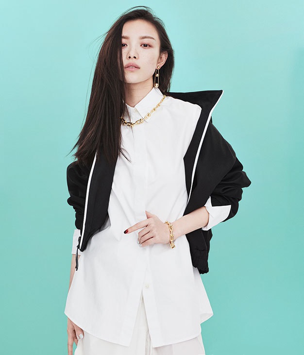 倪妮演绎蒂芙尼全新Tiffany HardWear系列珠宝