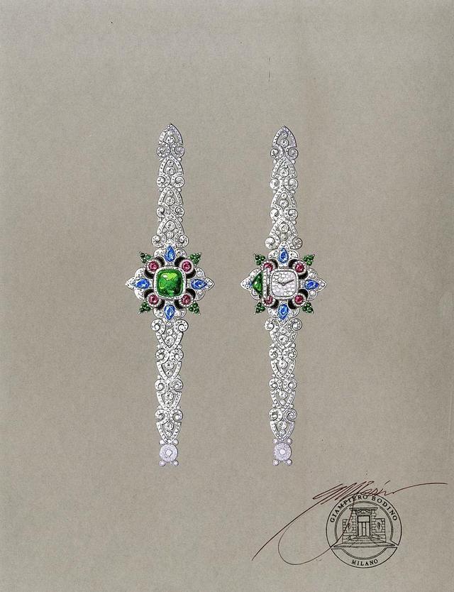 Giampiero Bodino推出高级珠宝腕表新作：水仙花