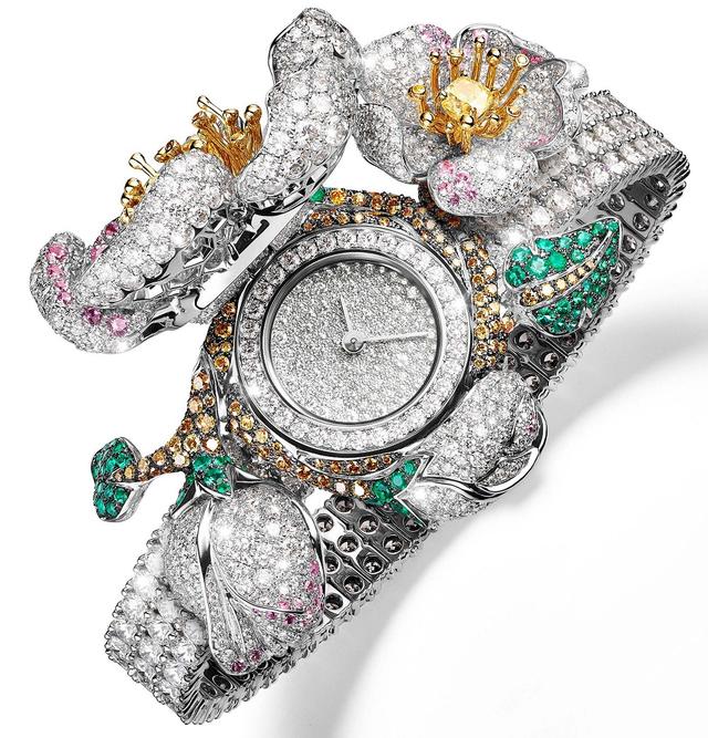 Giampiero Bodino推出高级珠宝腕表新作：水仙花