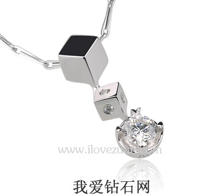 10分钻石吊坠