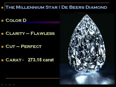 The Millennium Star千禧之星钻石