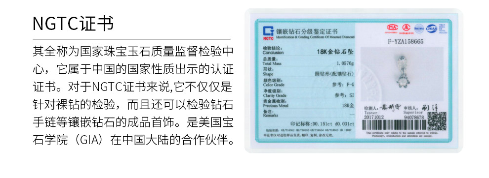 怦然心动/18K玫瑰金钻坠