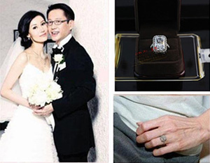 林嘉欣许晋亨婚戒