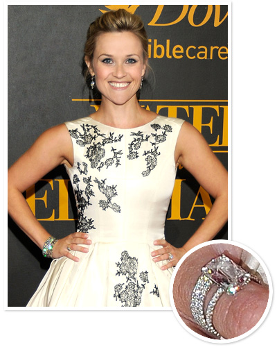 REESE WITHERSPOON瑞茜·威瑟斯彭订婚钻戒