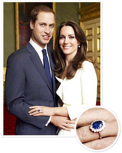 KATE MIDDLETON凯特·米德尔顿订婚钻戒