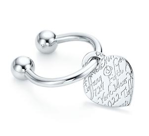 Tiffany notes heart tag优雅隽秀的文字设计