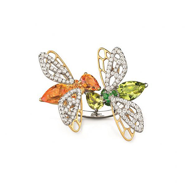 CHAUMET「你和我」蜜蜂(Abeille Toi & Moi)戒指