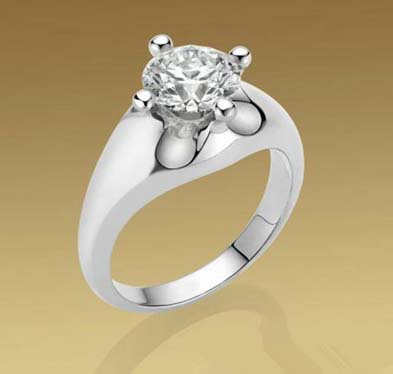 Bvlgari Corona铂金戒指