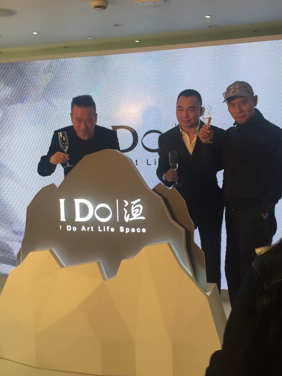 I Do品牌创始人李厚霖、国际级艺术大师米丘、张洹先生