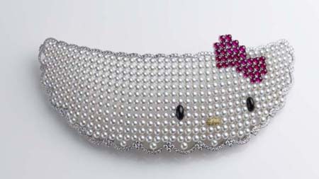 　戴珍珠的Hello Kitty