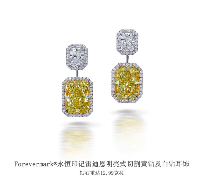 永恒印记黄钻耳环
