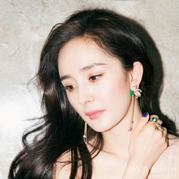 杨幂佩戴伯爵珠宝
