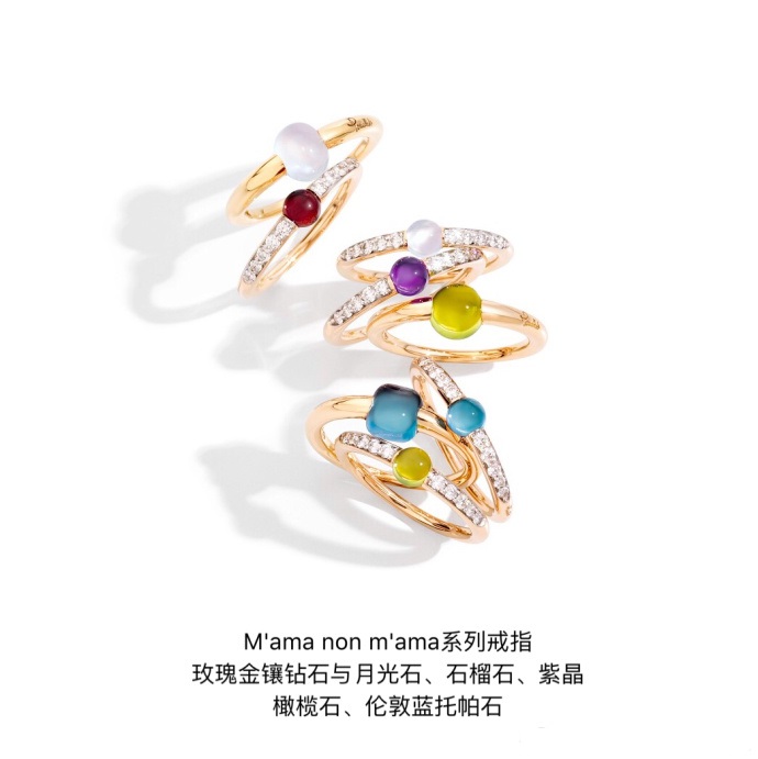 周笔畅佩戴宝曼兰朵珠宝