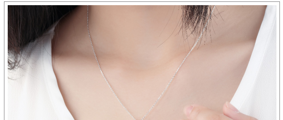 拥暖 时尚新品/18K白金钻石吊坠 1克拉/I SI1 3EX GIA