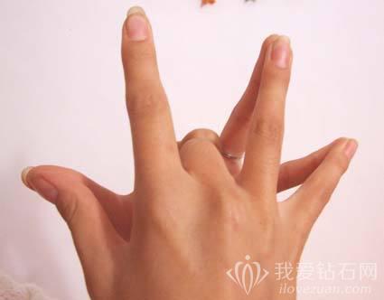 结婚钻戒戴无名指