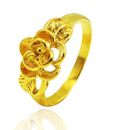 黄金花戒