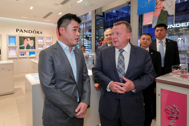 丹麦首相莅临PANDORA潘多拉珠宝成都太古里店