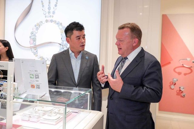 丹麦首相莅临PANDORA潘多拉珠宝成都太古里店