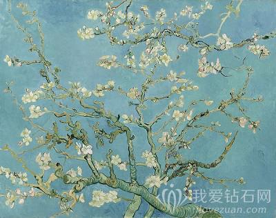 Freywille推出hommage A Van Gogh系列 盛开的杏花 我爱钻石网官网