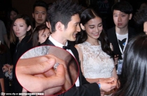 壕来了 Angelababy挽黄晓明秀鸽子蛋
