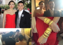 苏永康大婚 新娘十只金手镯抢镜