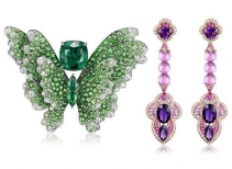 Fabergé（法贝热）推出 James Ganh 合作珠宝系列：蝴蝶与繁花